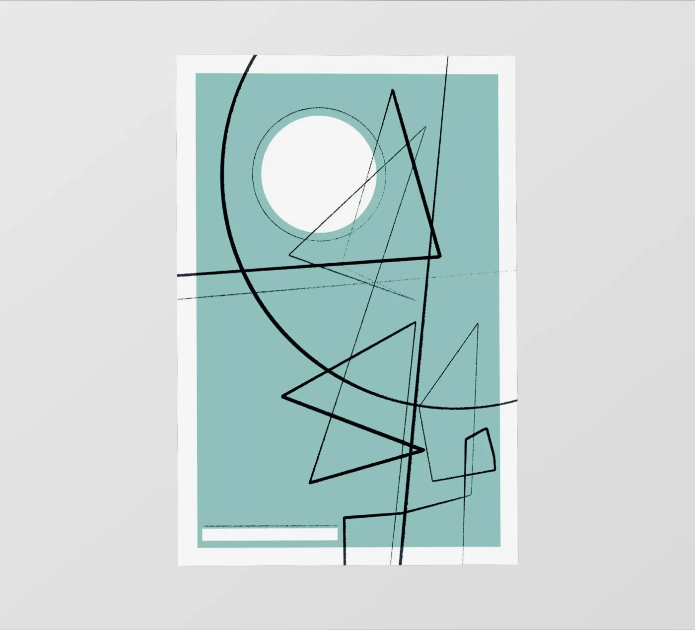 Angular Lines No 20 Backlit Folie von treechild