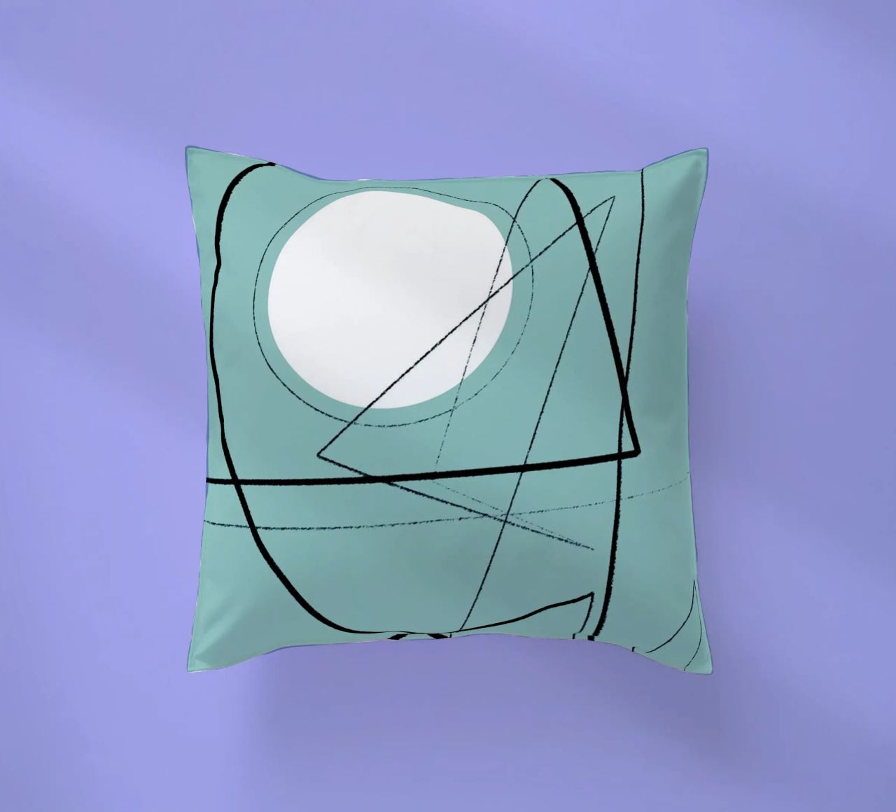 Angular Lines No 20 cuscino da treechild