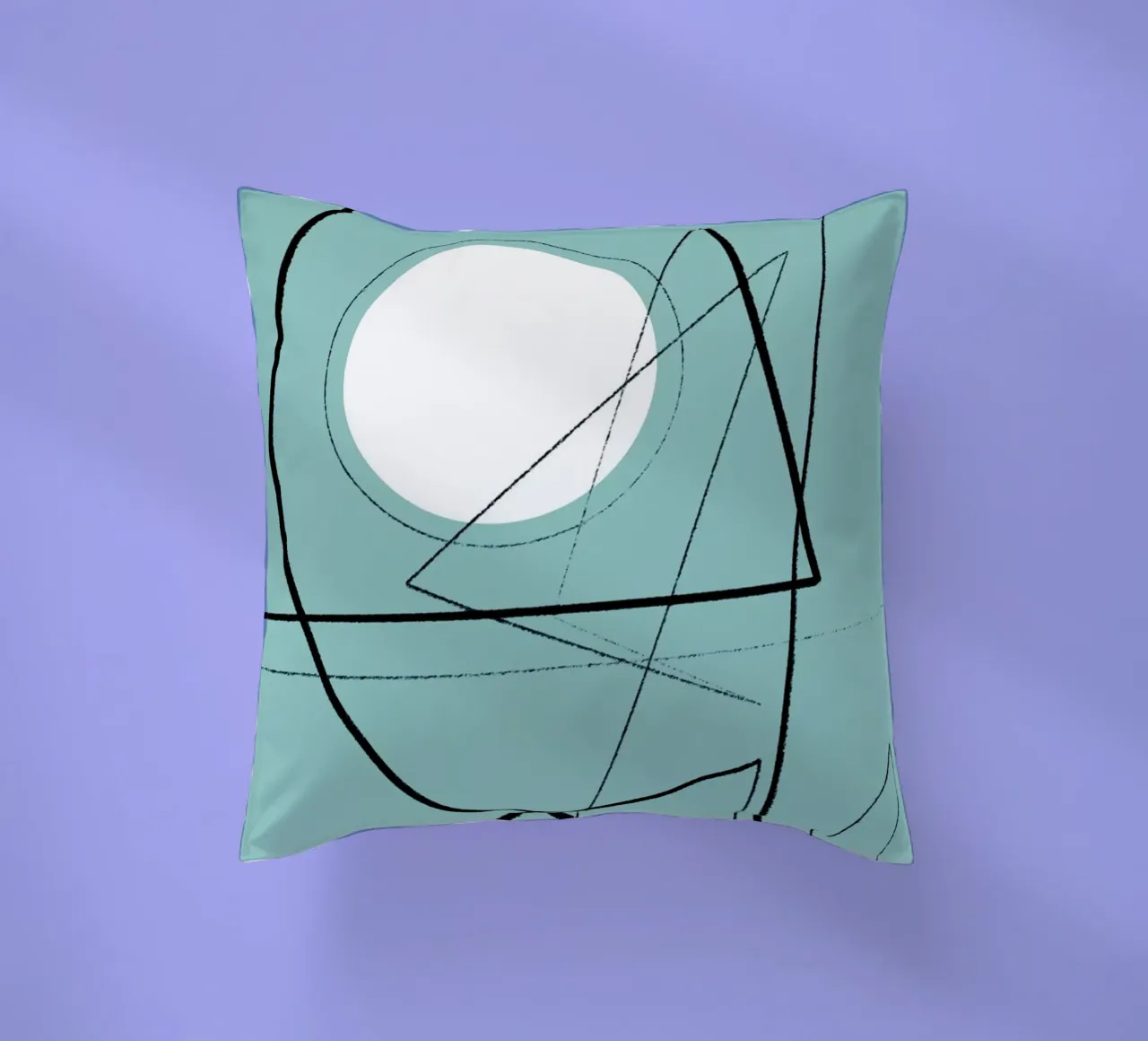 Angular Lines No 20 kussen van treechild