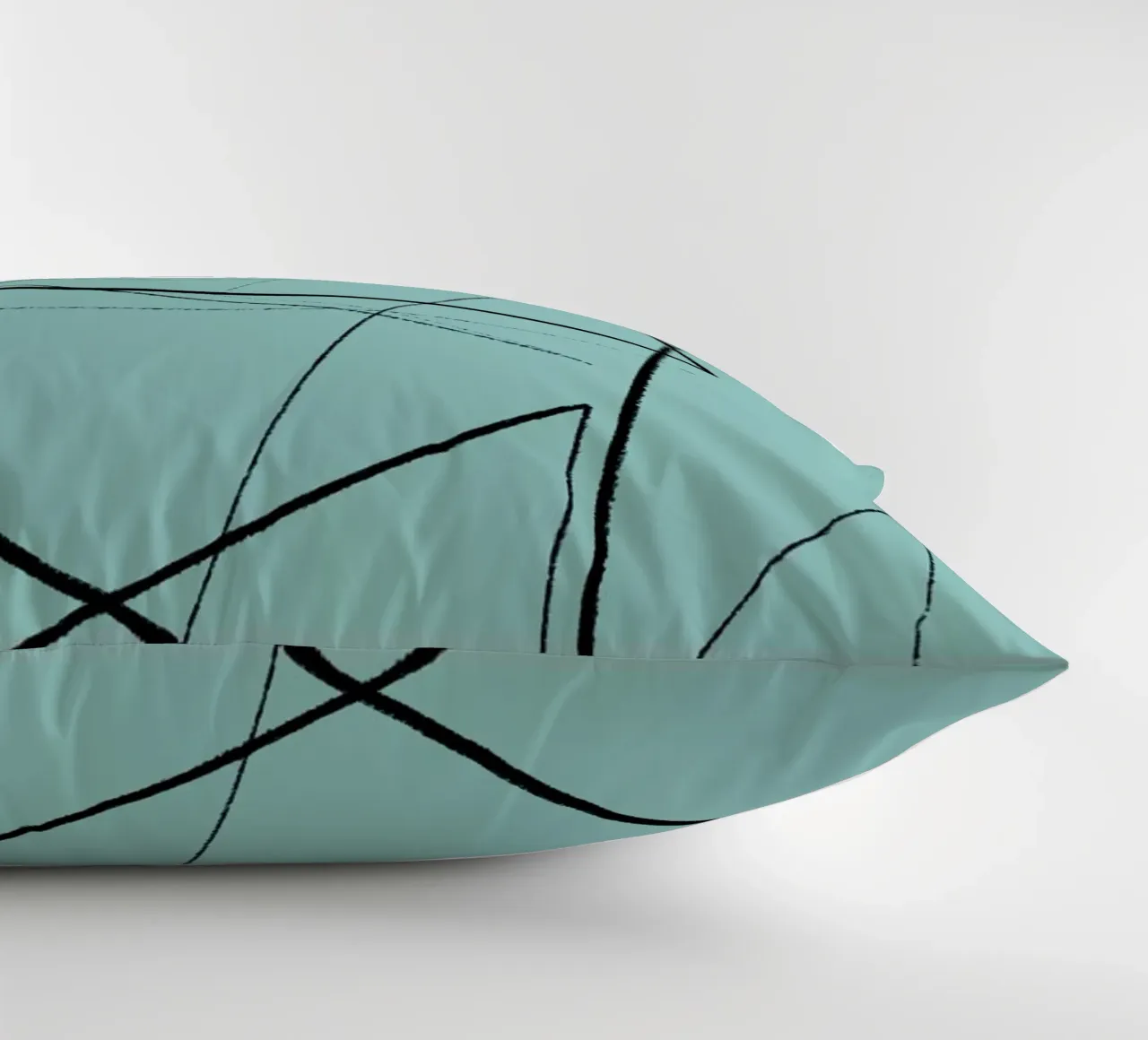 Angular Lines No 20 Kissen von treechild