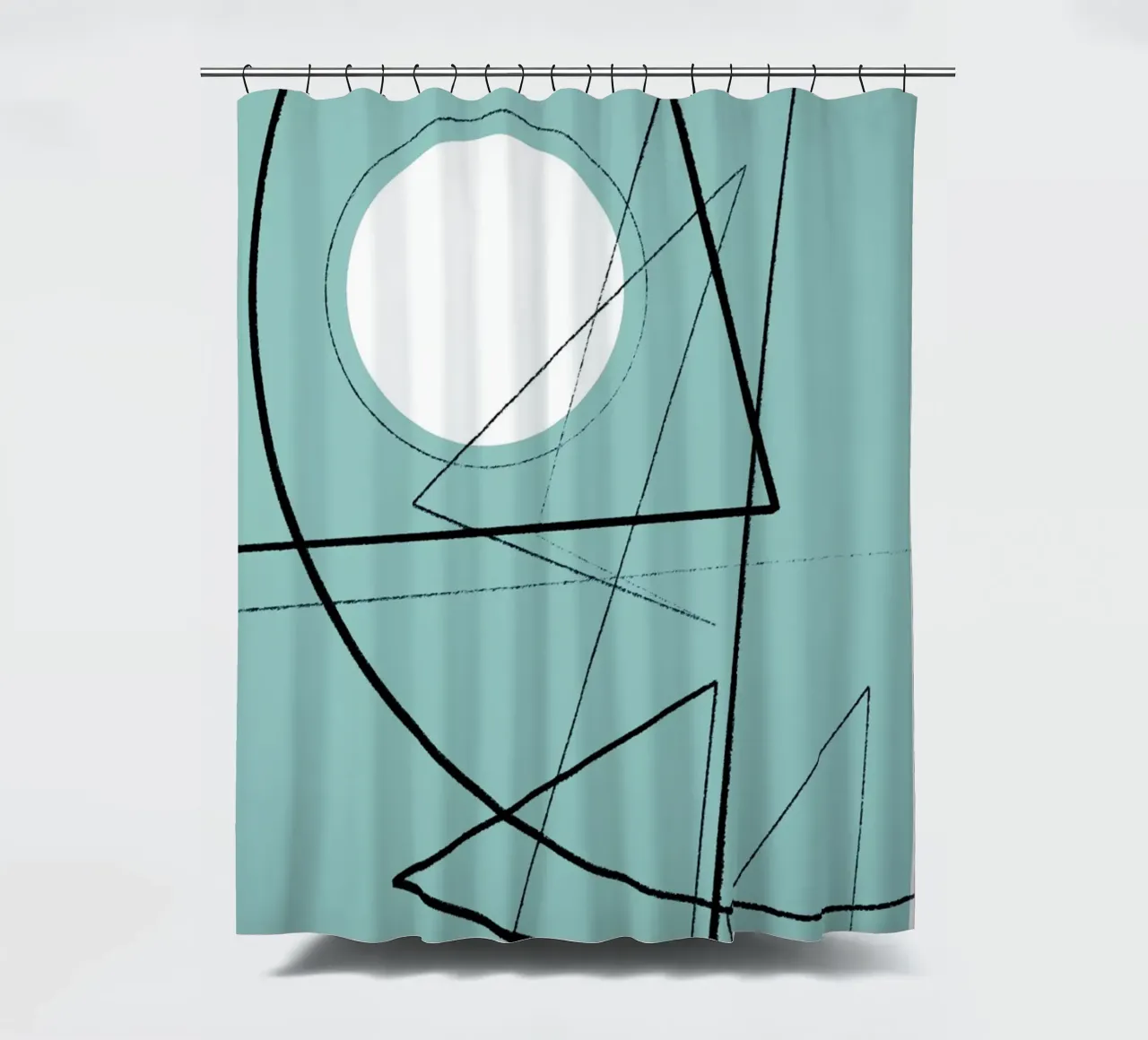Angular Lines No 20 tenda da doccia da treechild