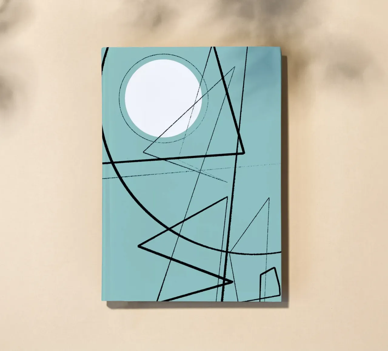 Angular Lines No 20 Notizbuch von treechild