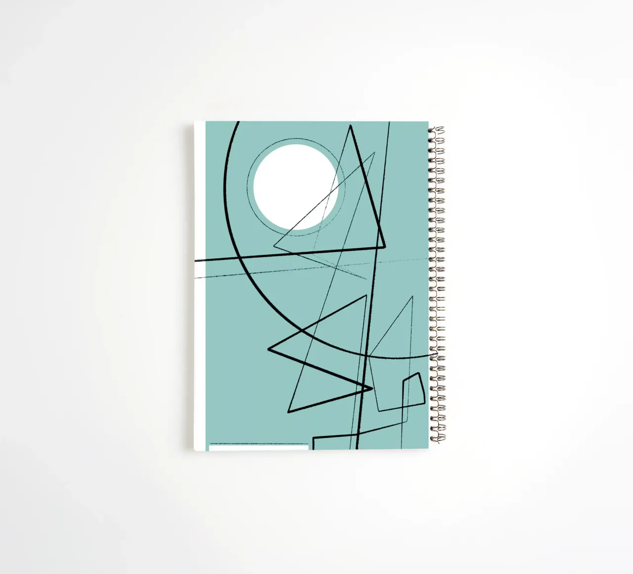 Angular Lines No 20 cuaderno de espiral de treechild