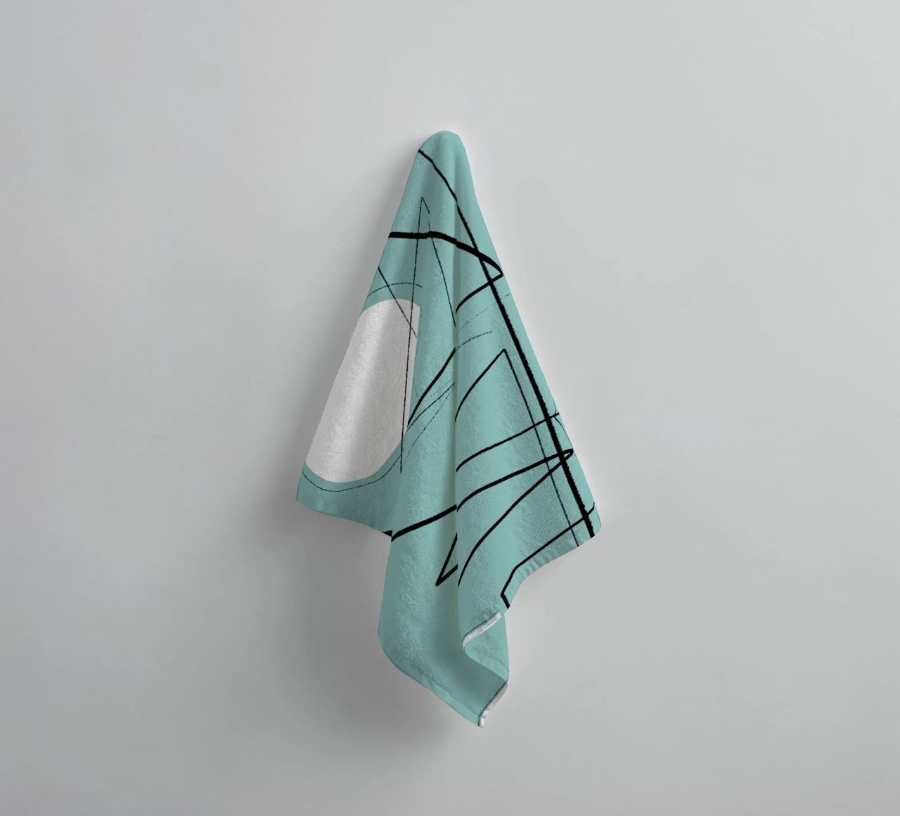 Angular Lines No 20 badhanddoek van treechild