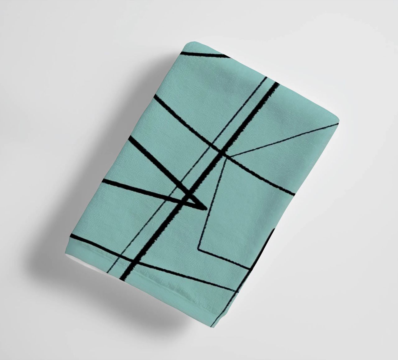 Angular Lines No 20 badhanddoek van treechild
