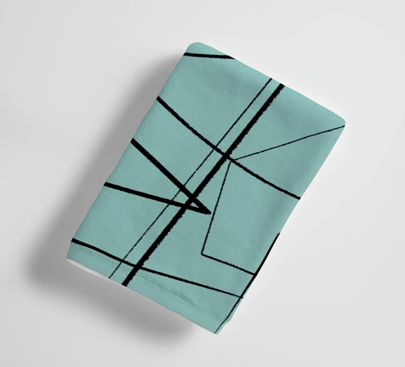 Angular Lines No 20 towel by treechild