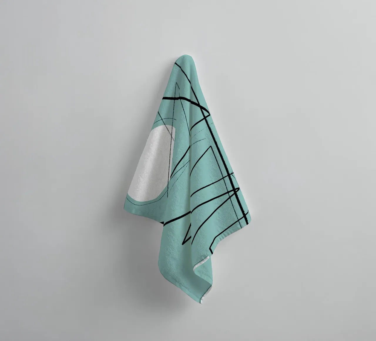Angular Lines No 20 serviette de bain de treechild