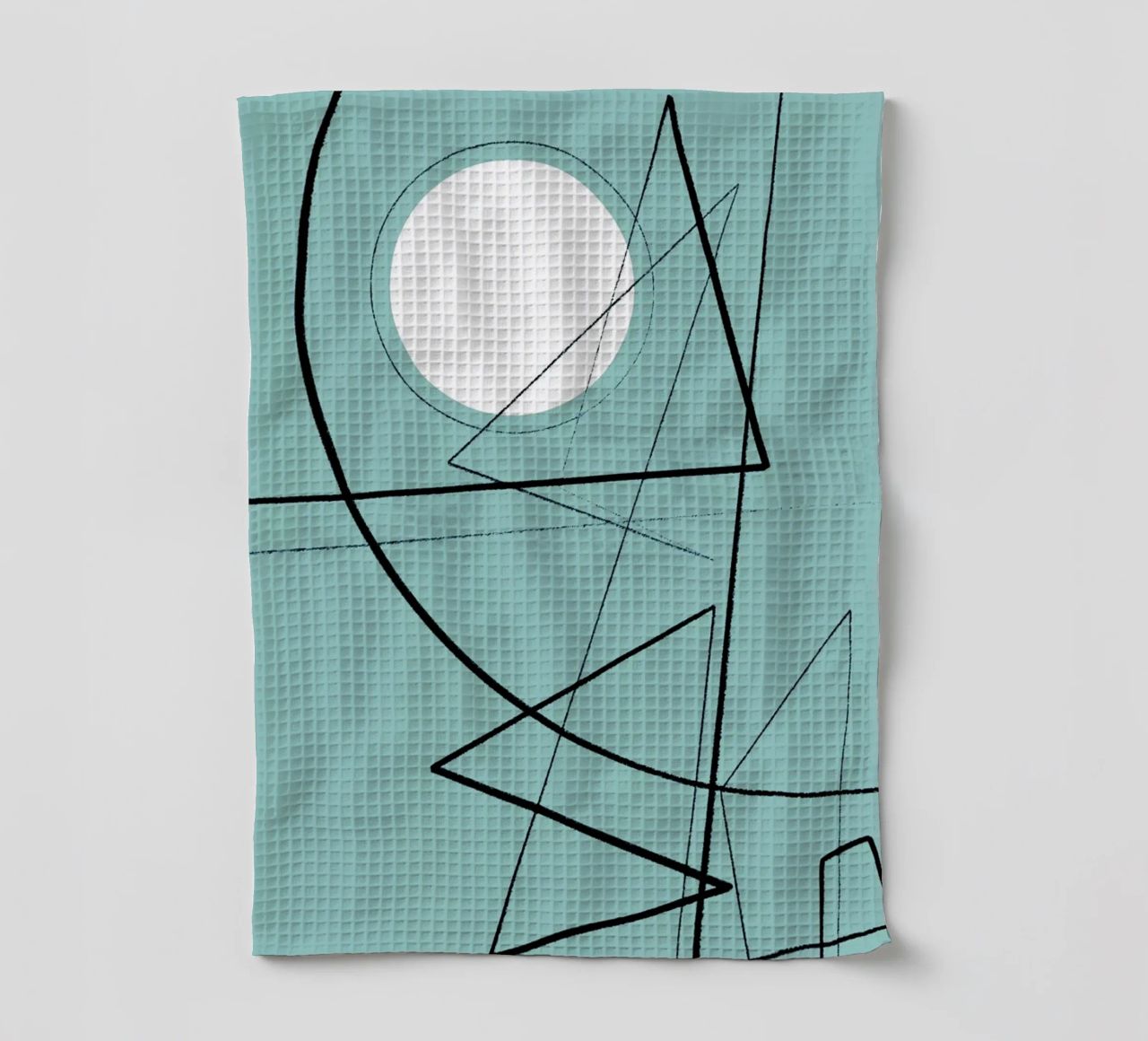 Angular Lines No 20 theedoek van treechild