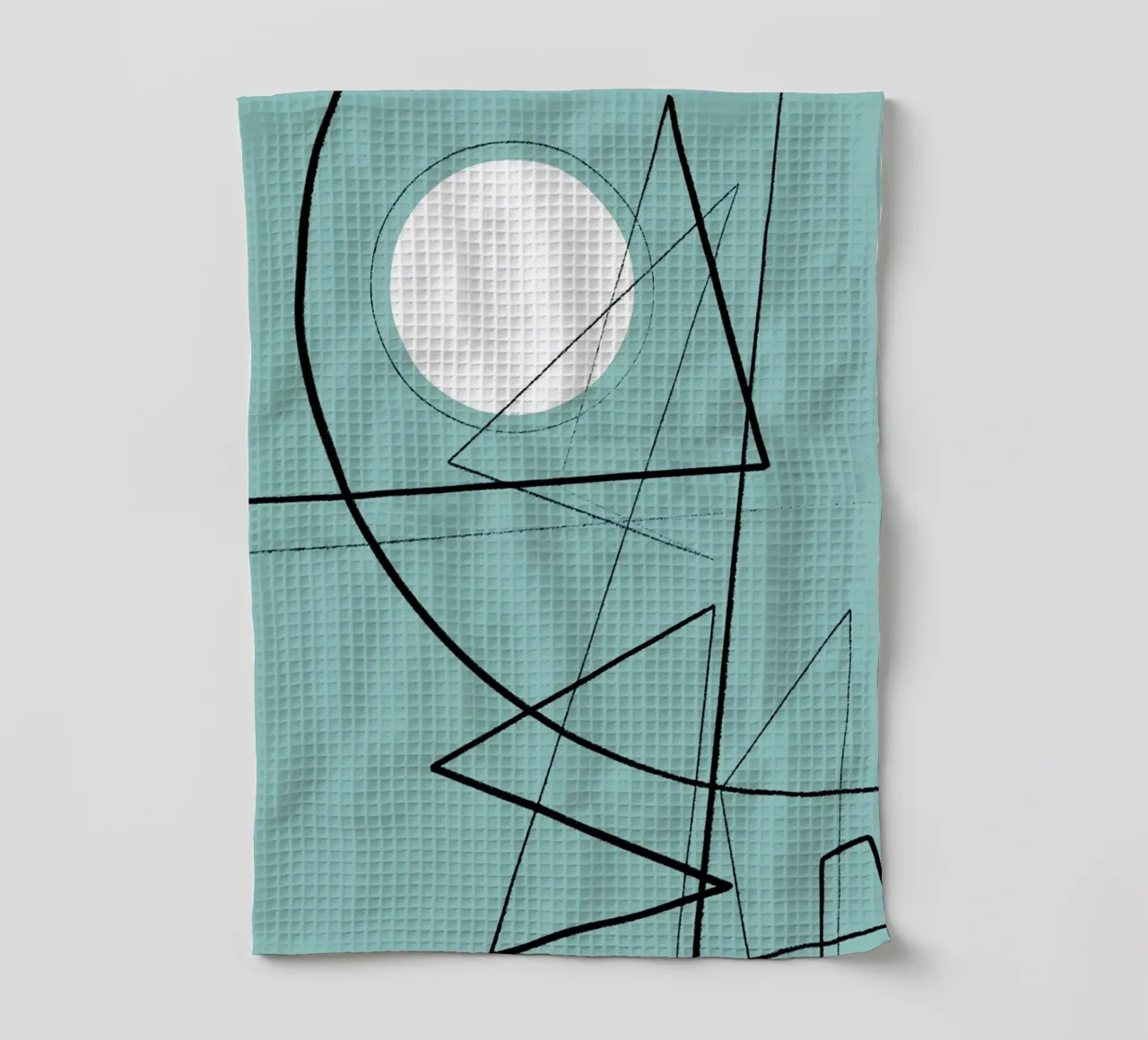 Angular Lines No 20 Geschirrtuch von treechild