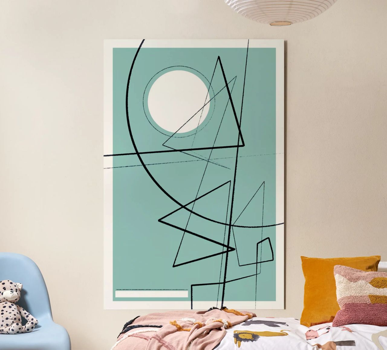 Angular Lines No 20 alluminio dibond da treechild
