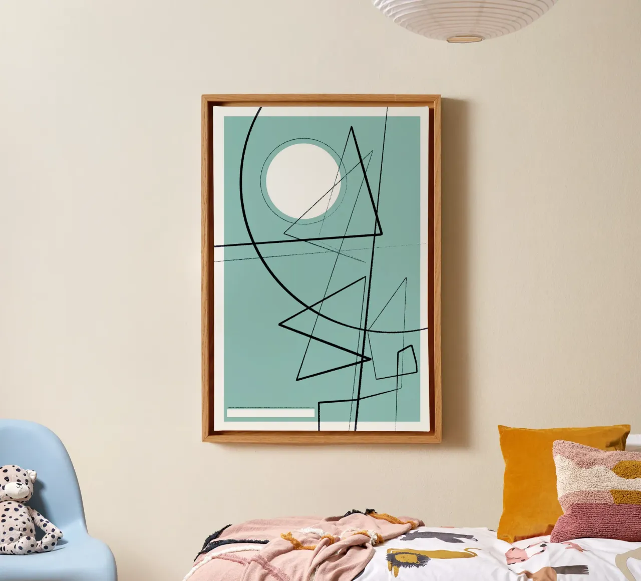 Angular Lines No 20 tela da treechild