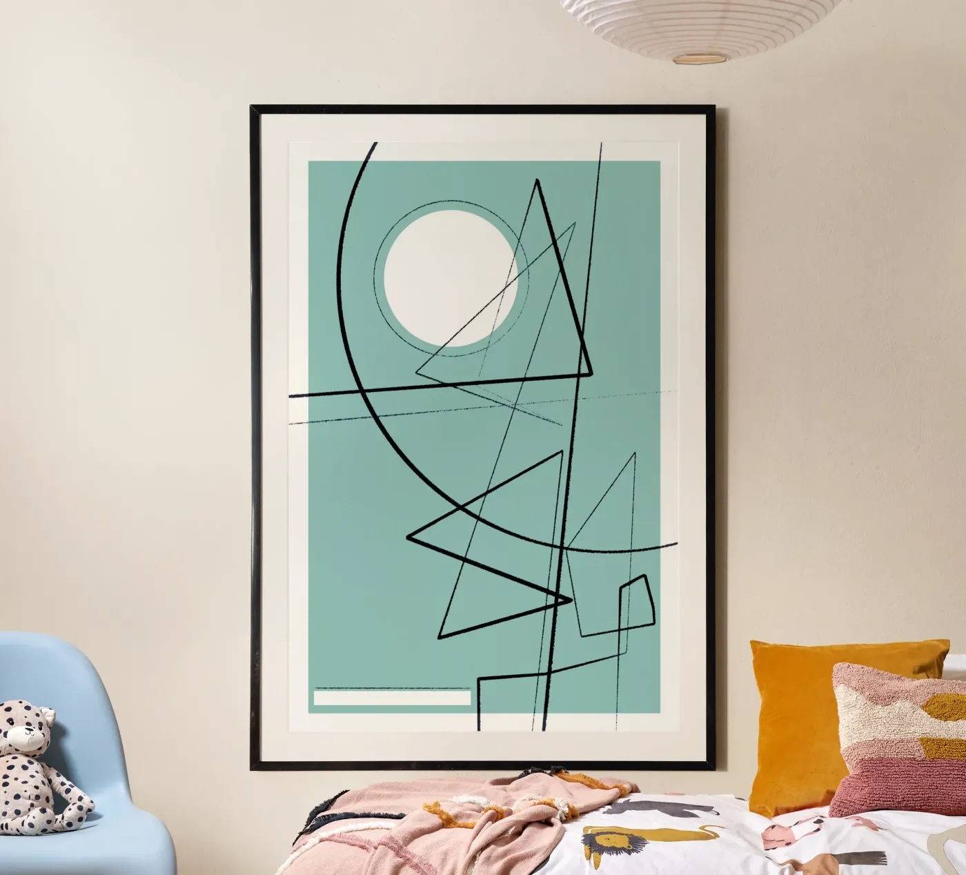 Angular Lines No 20 poster van treechild