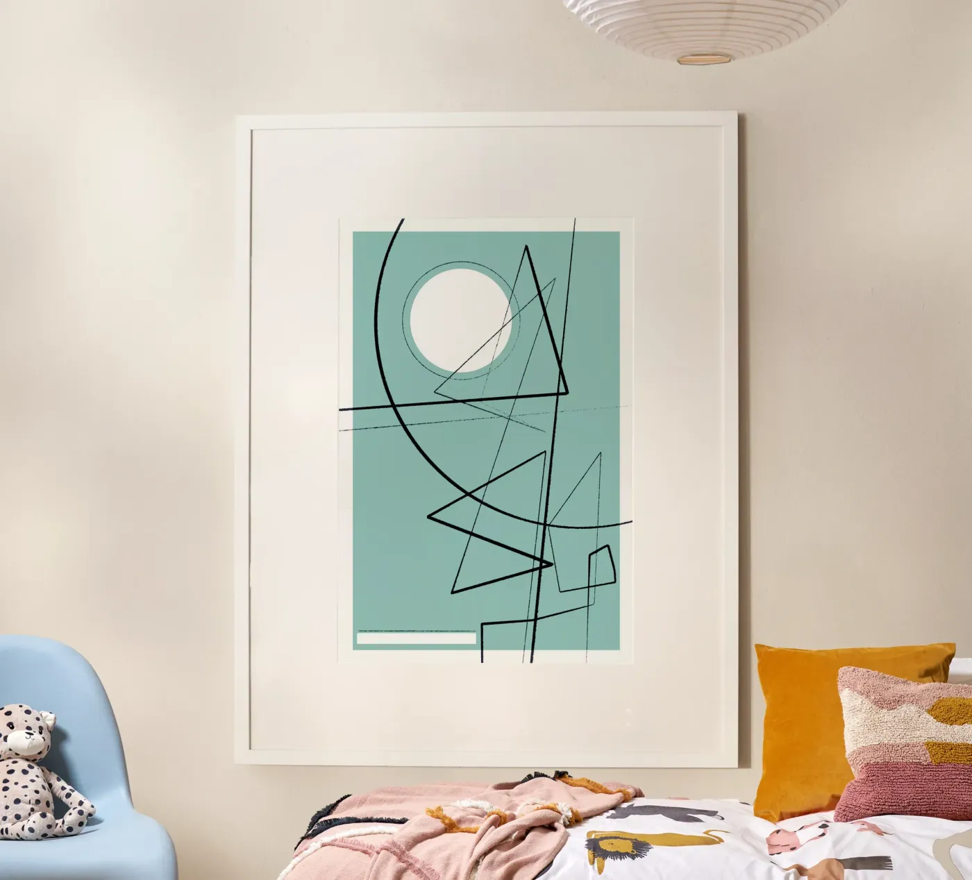 Angular Lines No 20 poster van treechild