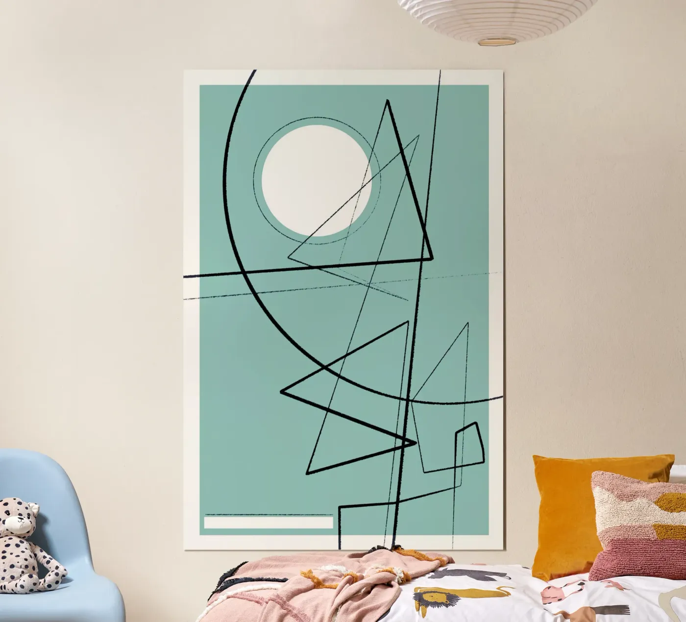 Angular Lines No 20 poster by treechild