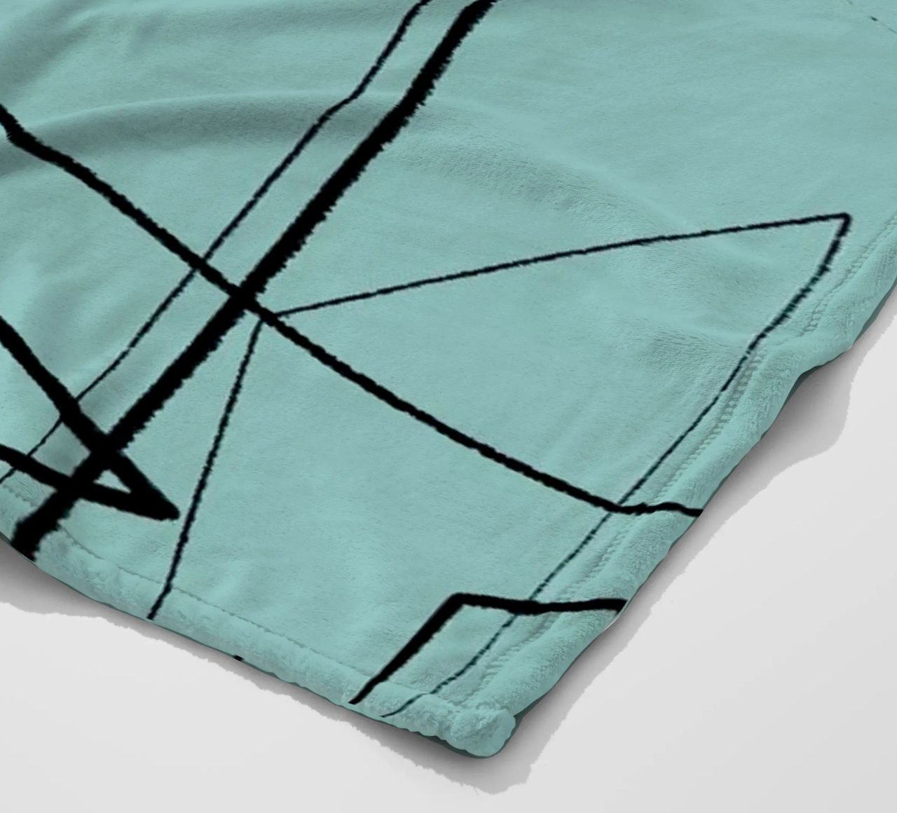 Angular Lines No 20 coperta in pile da treechild