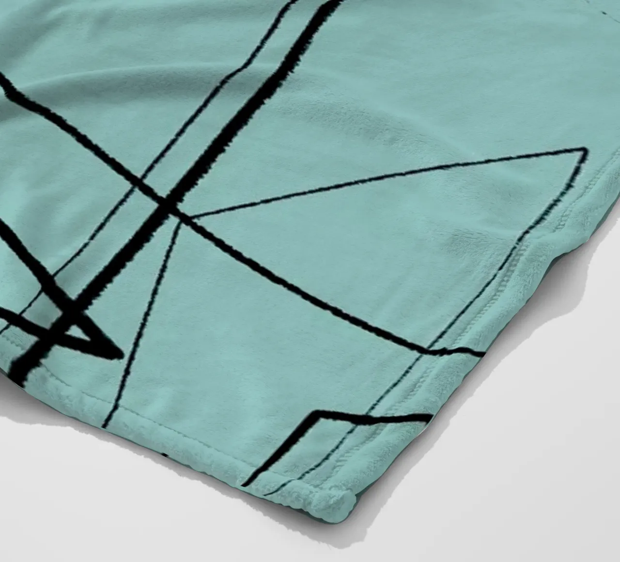Angular Lines No 20 Fleecedecke von treechild