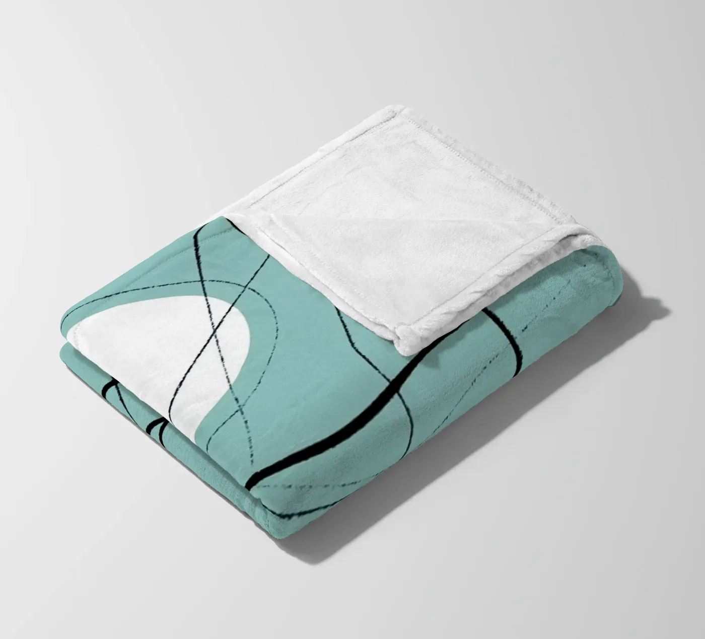 Angular Lines No 20 plaid polaire de treechild