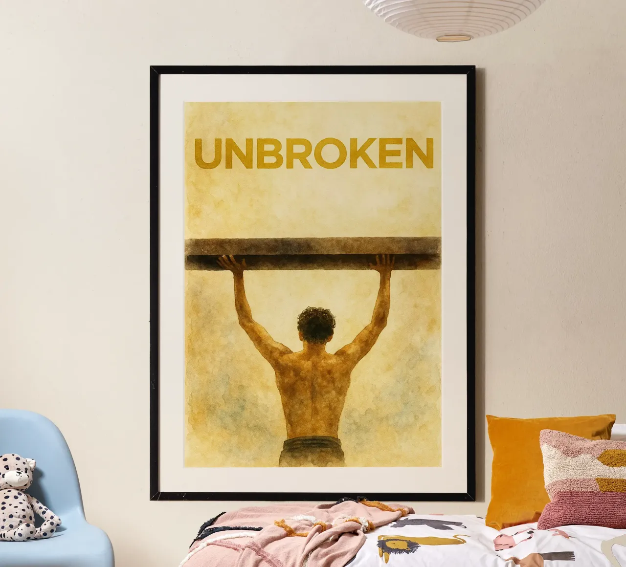 Riverniciatura dei film Unbroken poster da joexs