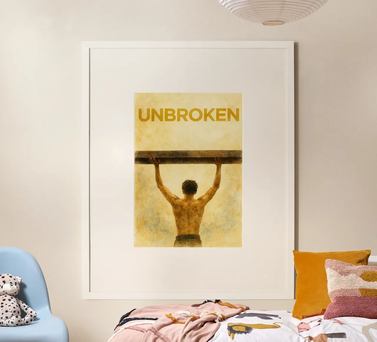 Riverniciatura dei film Unbroken poster da joexs