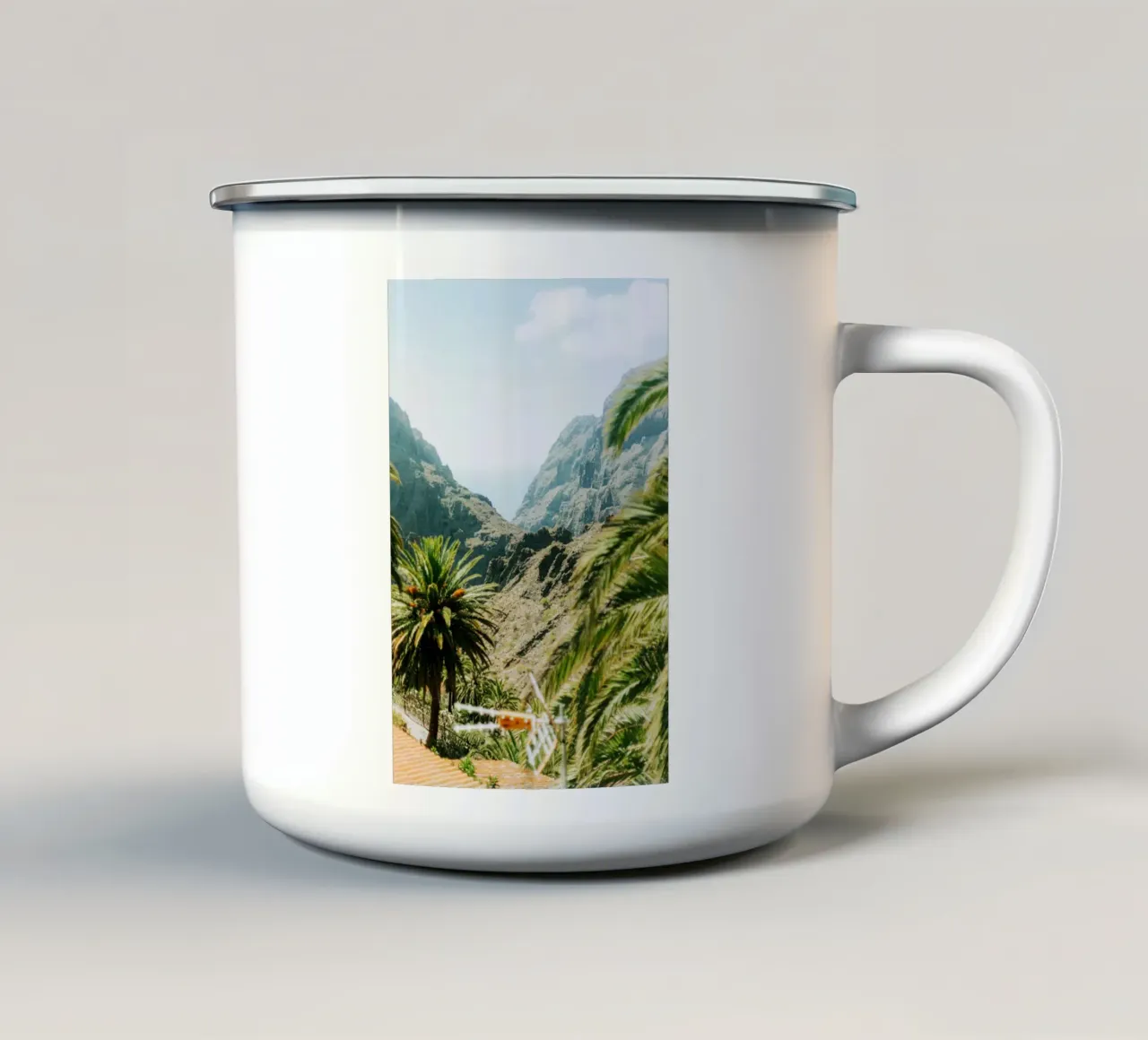 Masca Gorge Wonders tazza in smalto da Nature's Palette