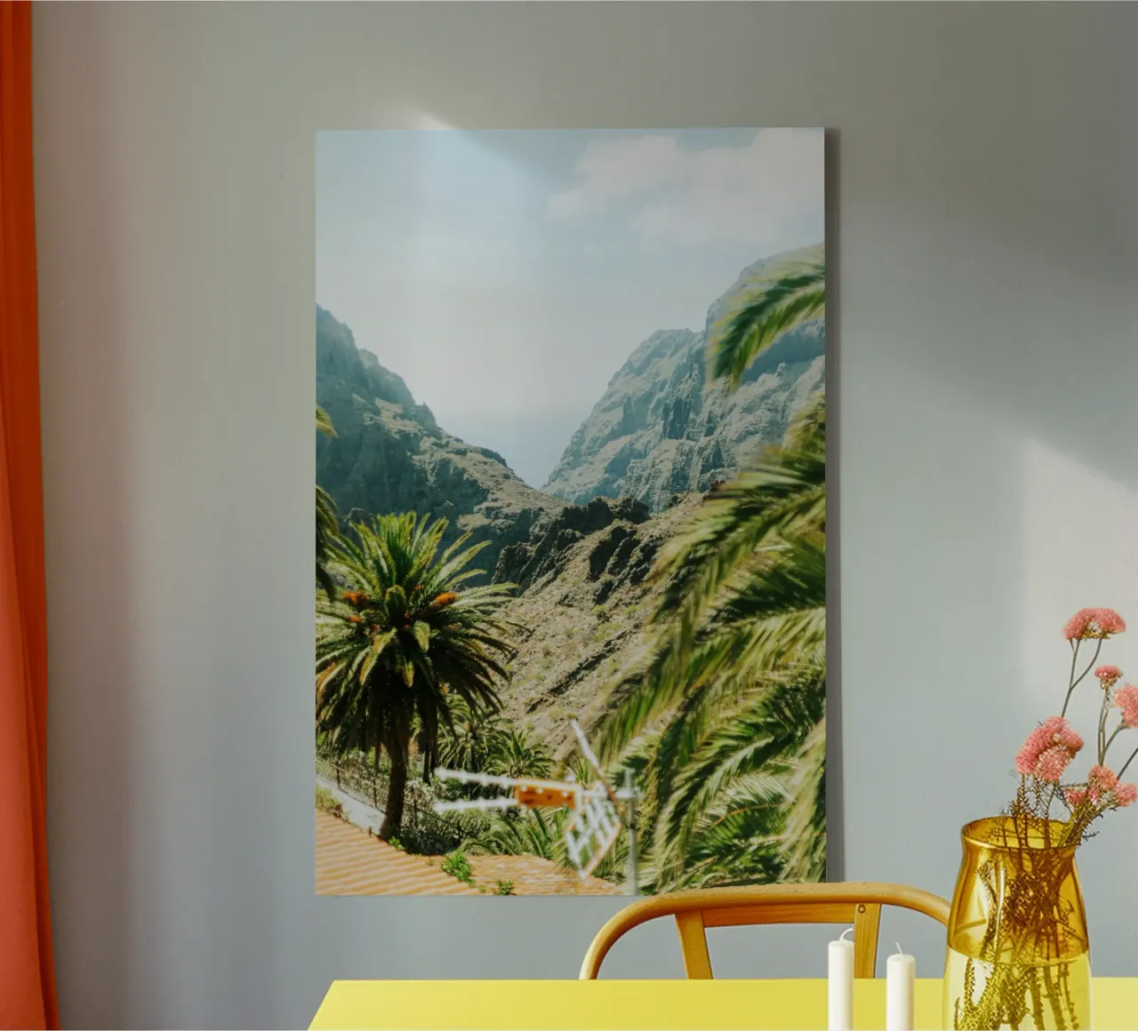 Masca Gorge Wonders tela con Cornice a cassetta da Nature's Palette