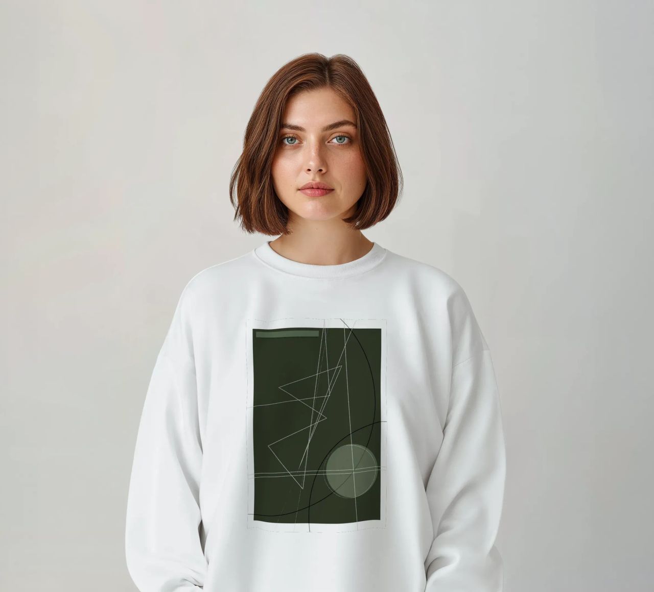 Angular Lines No 18 felpa da treechild
