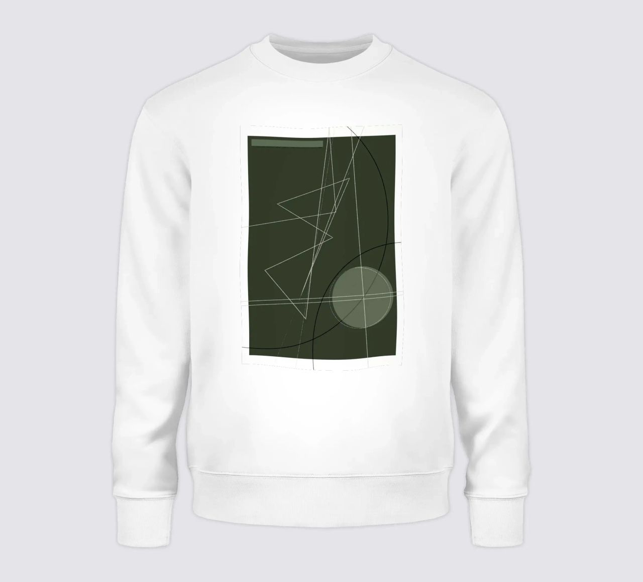 Angular Lines No 18 felpa da treechild