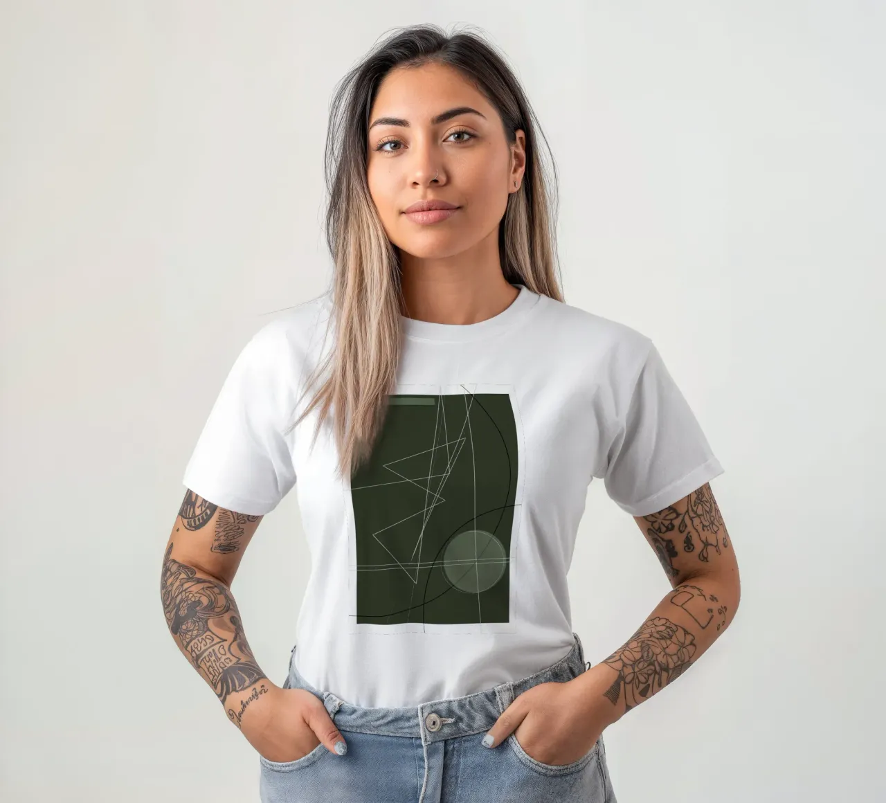 Angular Lines No 18 t-shirt de treechild