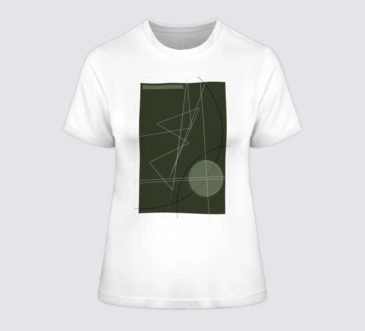 Angular Lines No 18 t-shirt da donna da treechild