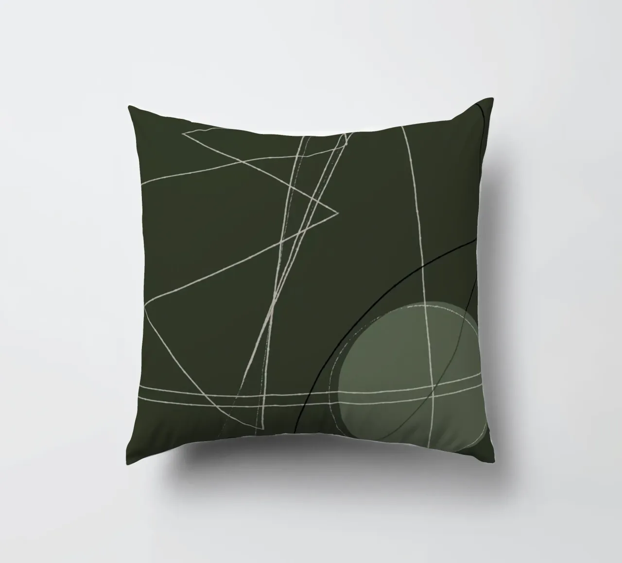 Angular Lines No 18 Kissen von treechild