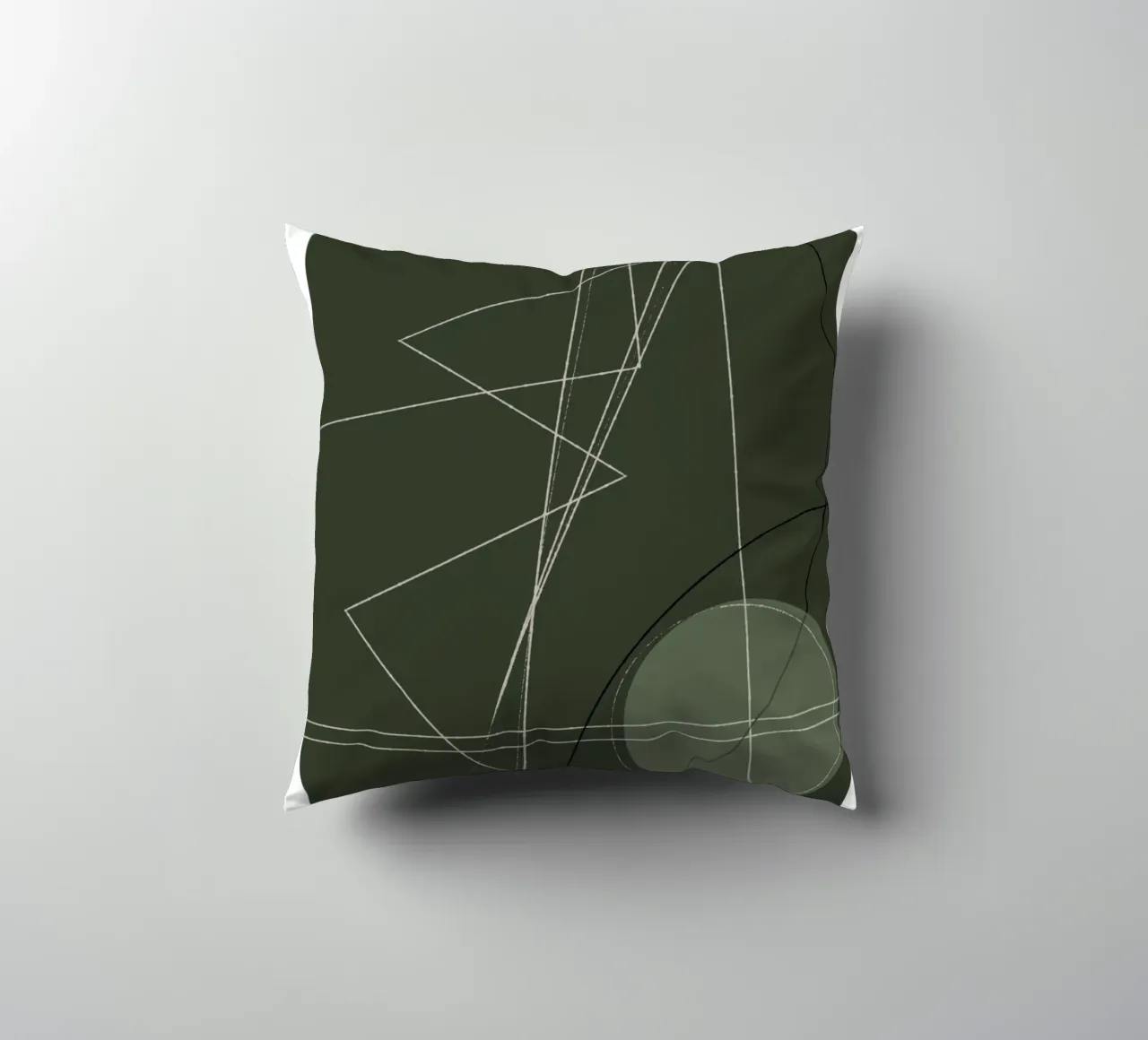Angular Lines No 18 Kissen von treechild