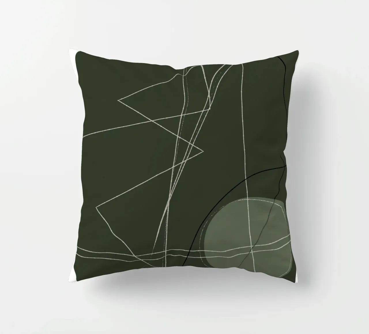 Angular Lines No 18 Kissen von treechild
