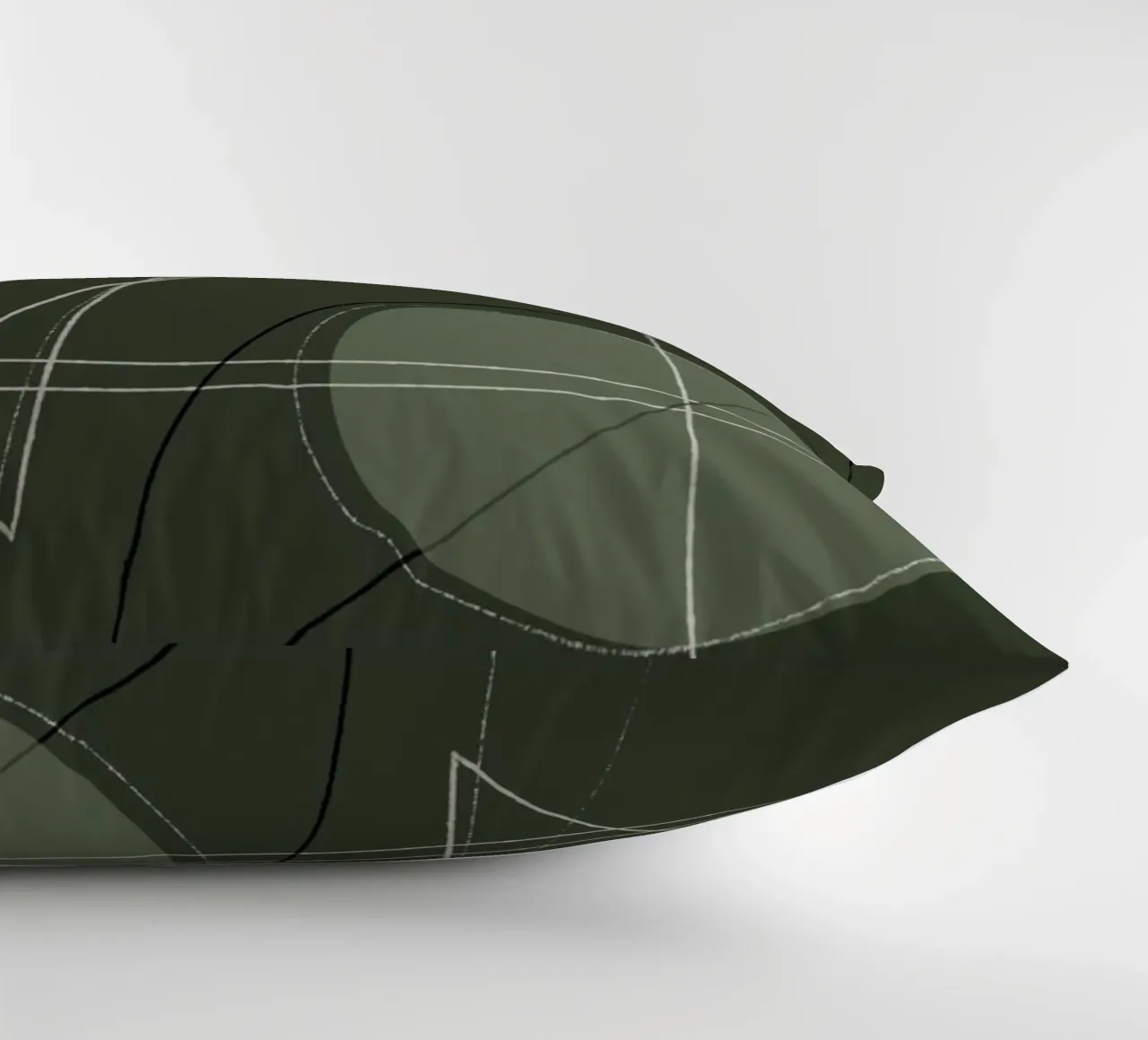 Angular Lines No 18 Kissen von treechild