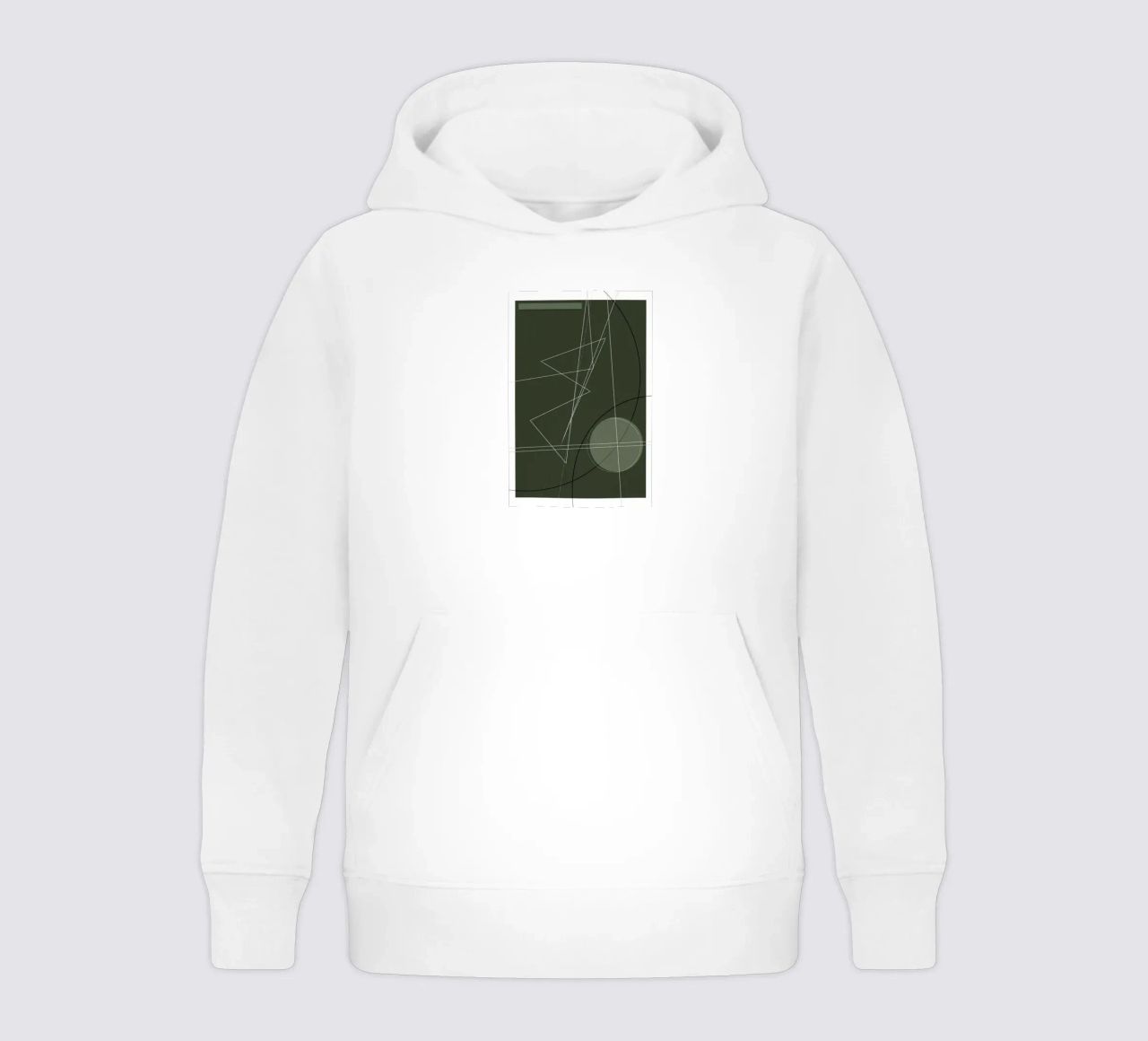 Angular Lines No 18 felpa bambino con cappuccio da treechild