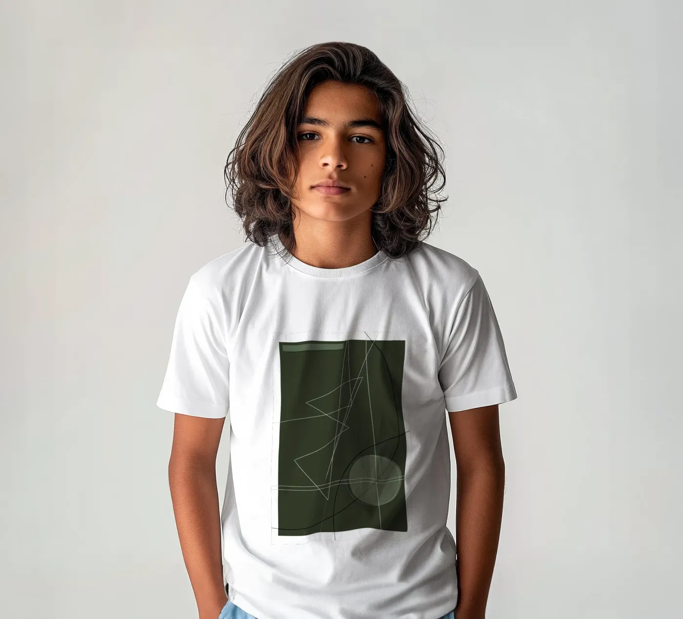 Angular Lines No 18 t-shirt bambini da treechild