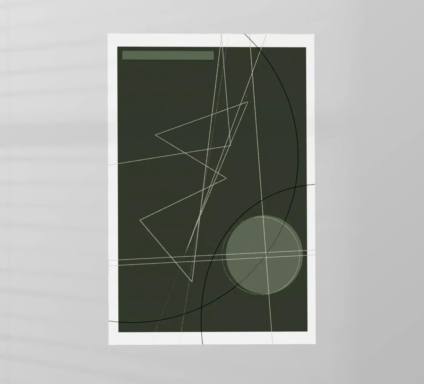 Angular Lines No 18 backlit folie van treechild