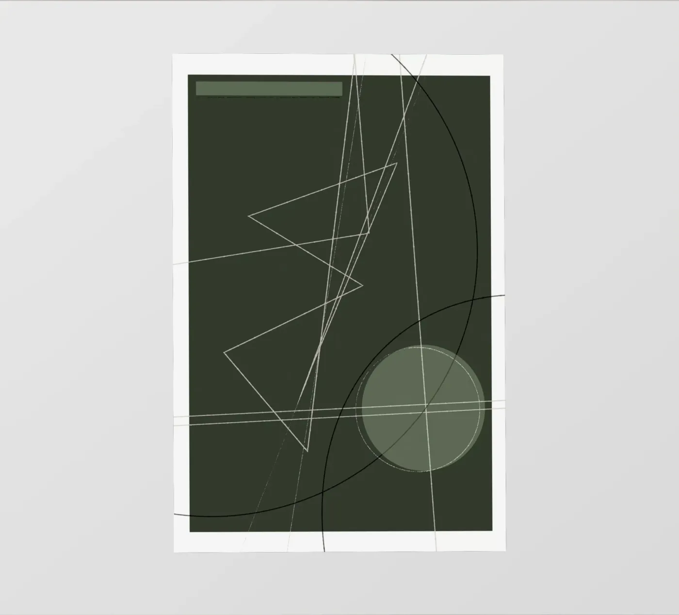 Angular Lines No 18 backlit folie van treechild