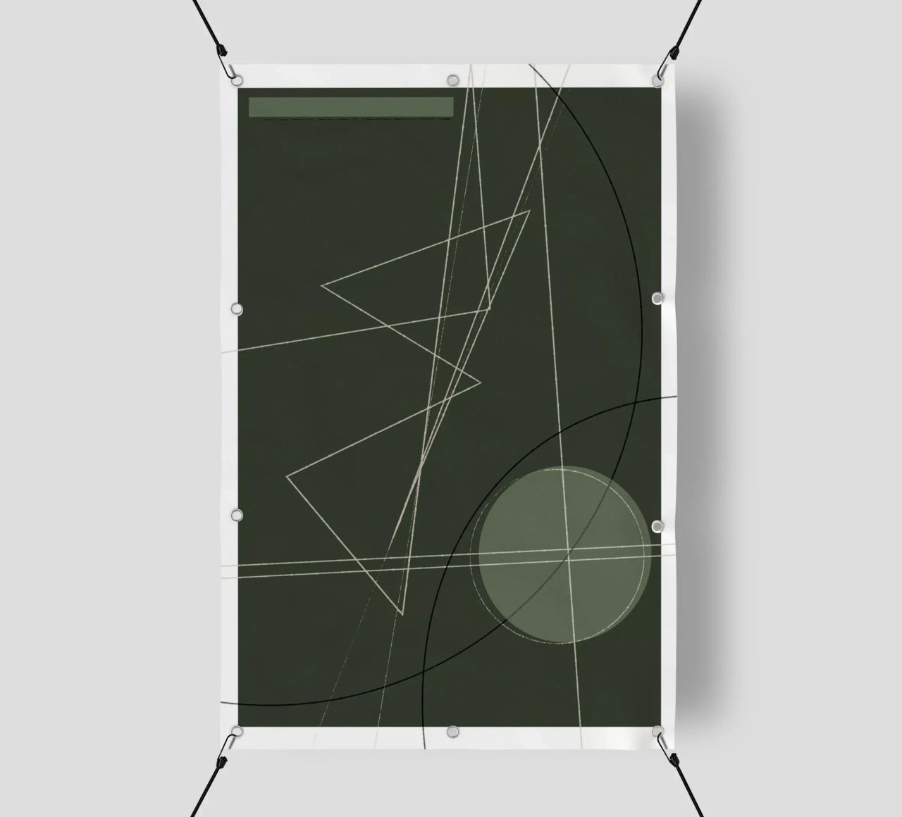 Angular Lines No 18 telo in pvc da treechild