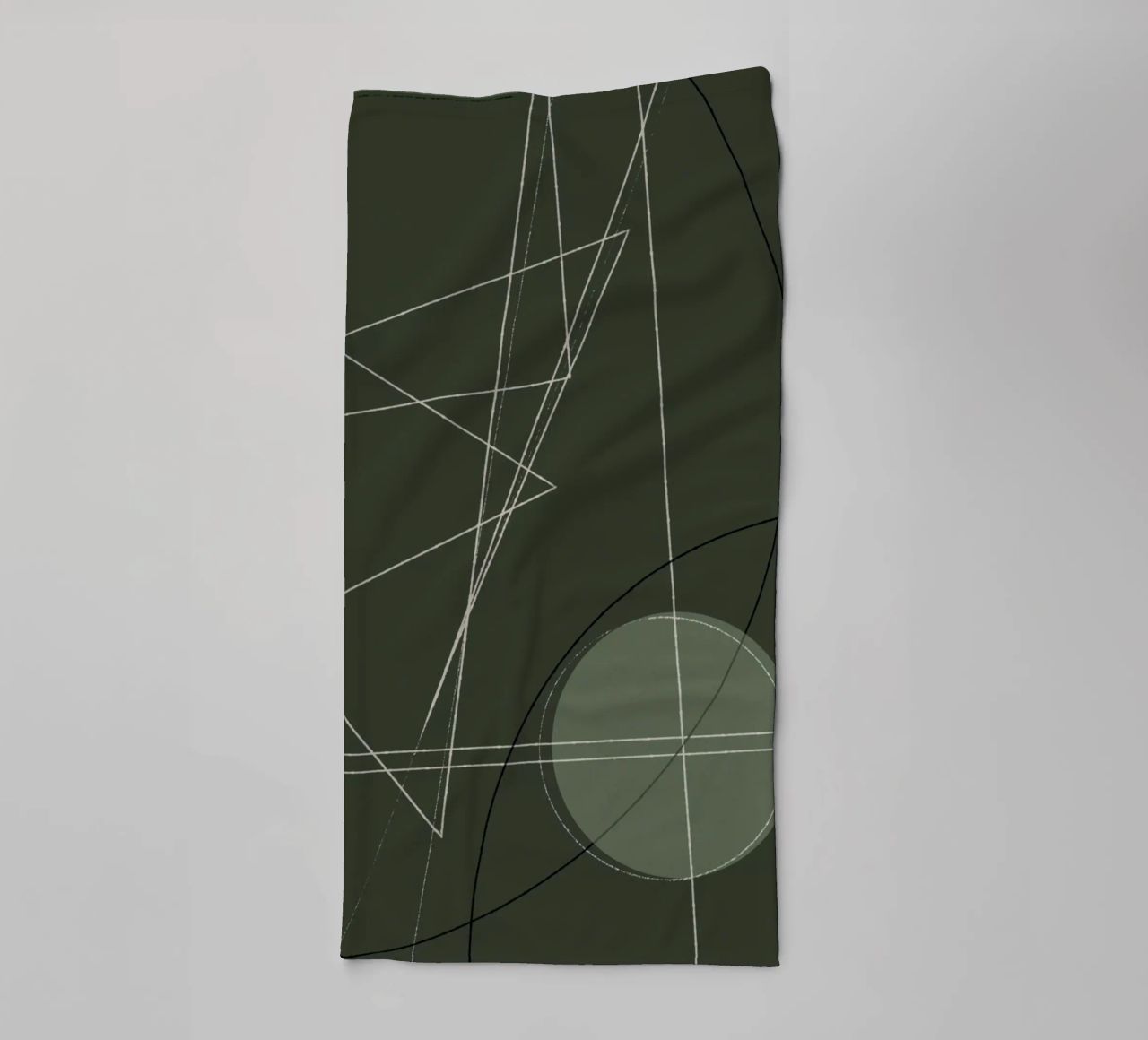 Angular Lines No 18 asciugamano da bagno da treechild