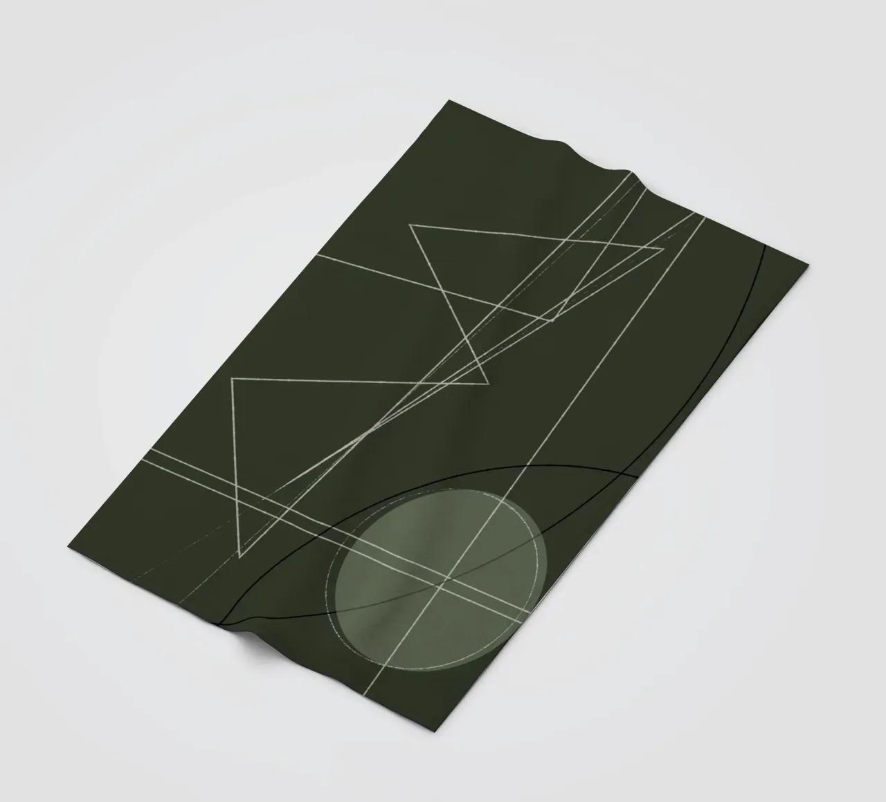 Angular Lines No 18 fleecedeken van treechild