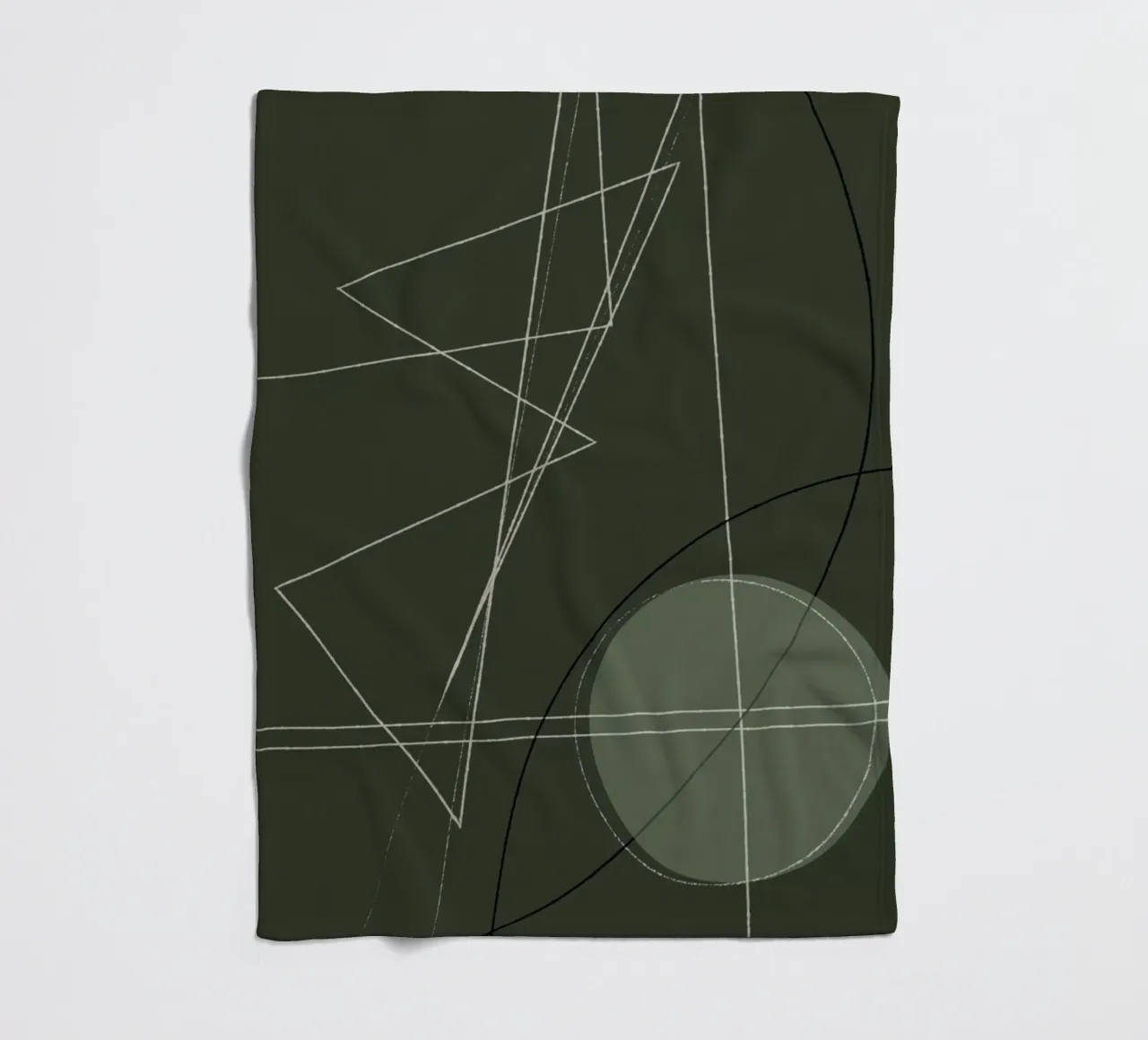 Angular Lines No 18 fleecedeken van treechild