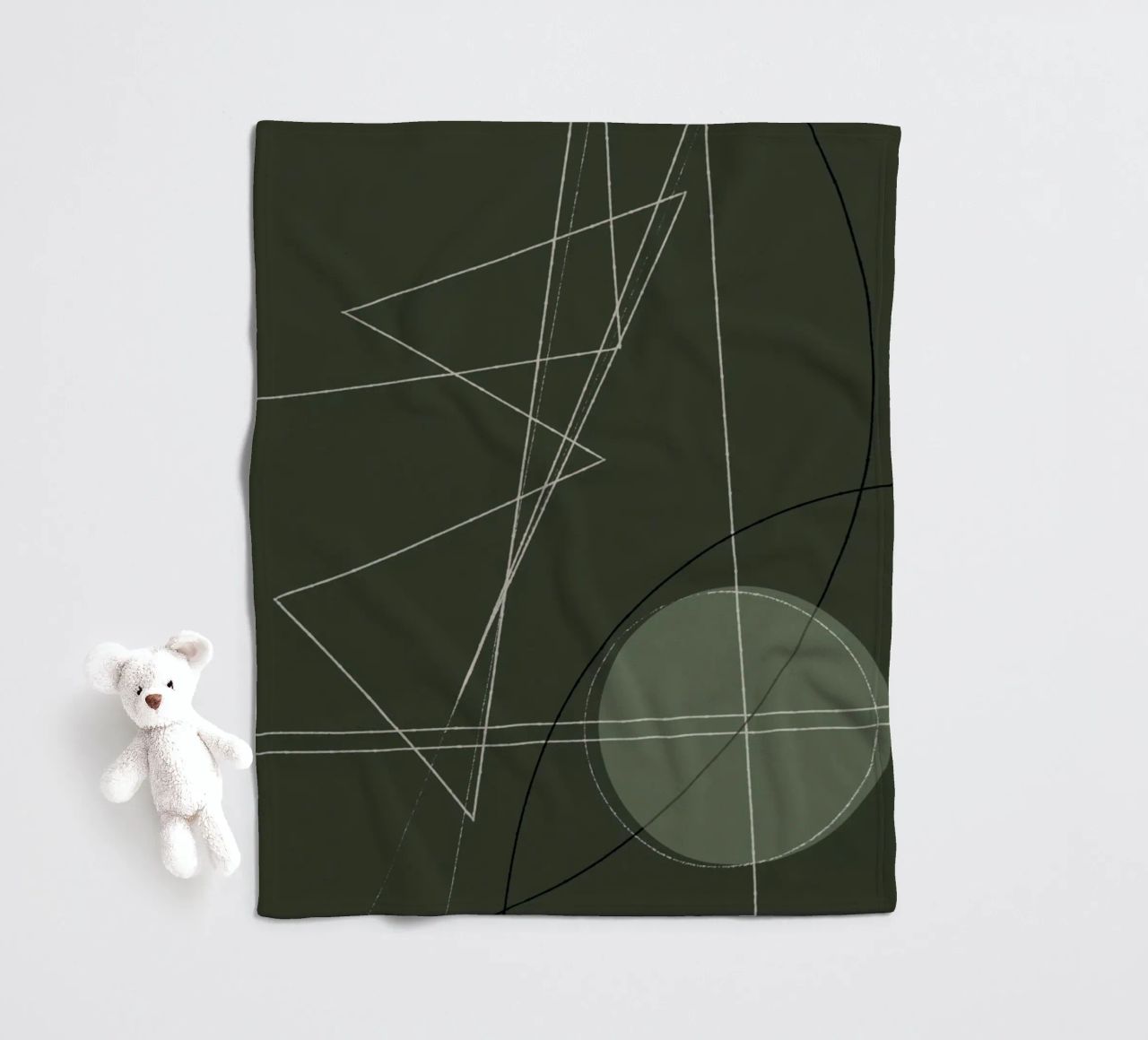 Angular Lines No 18 coperta in pile da treechild