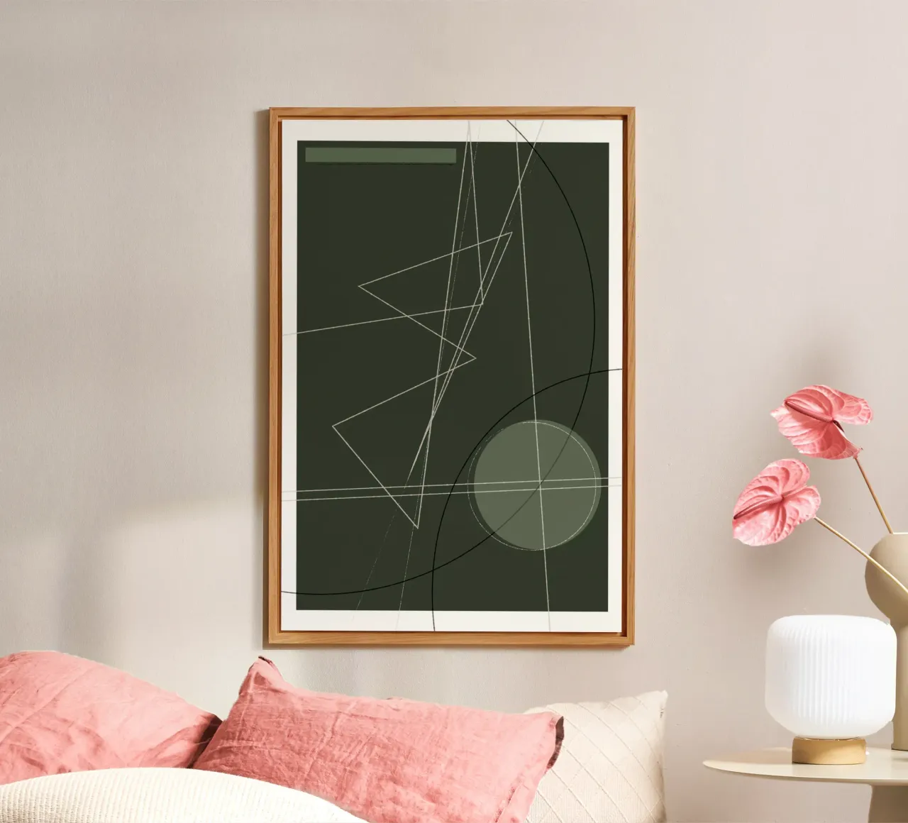 Angular Lines No 18 alluminio dibond da treechild