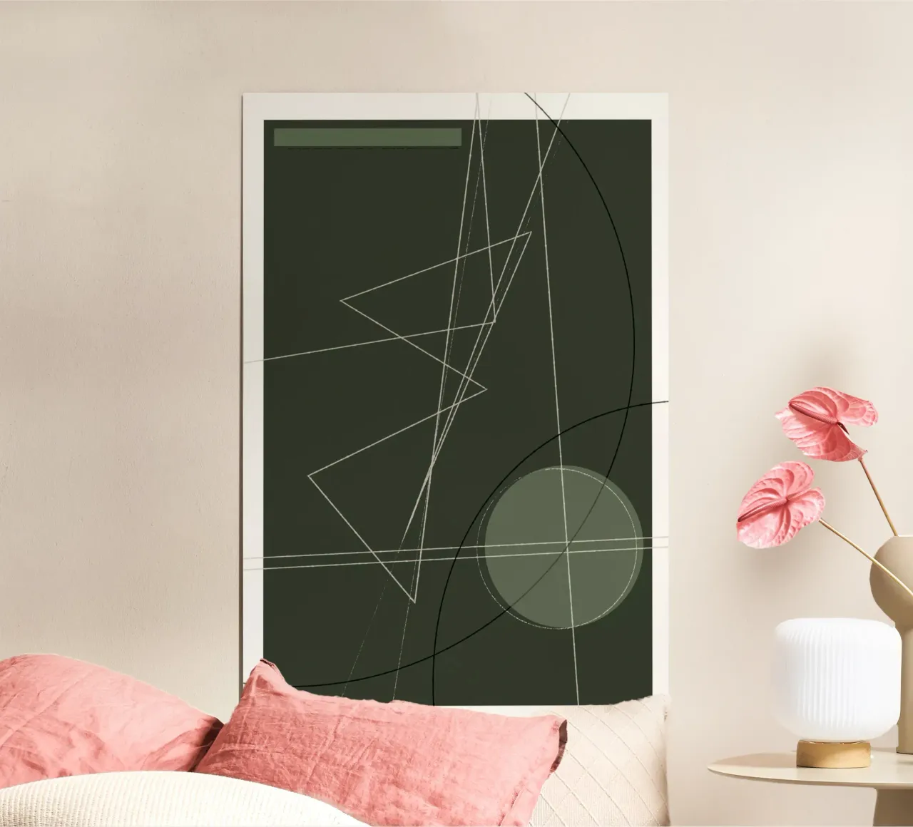 Angular Lines No 18 poster van treechild