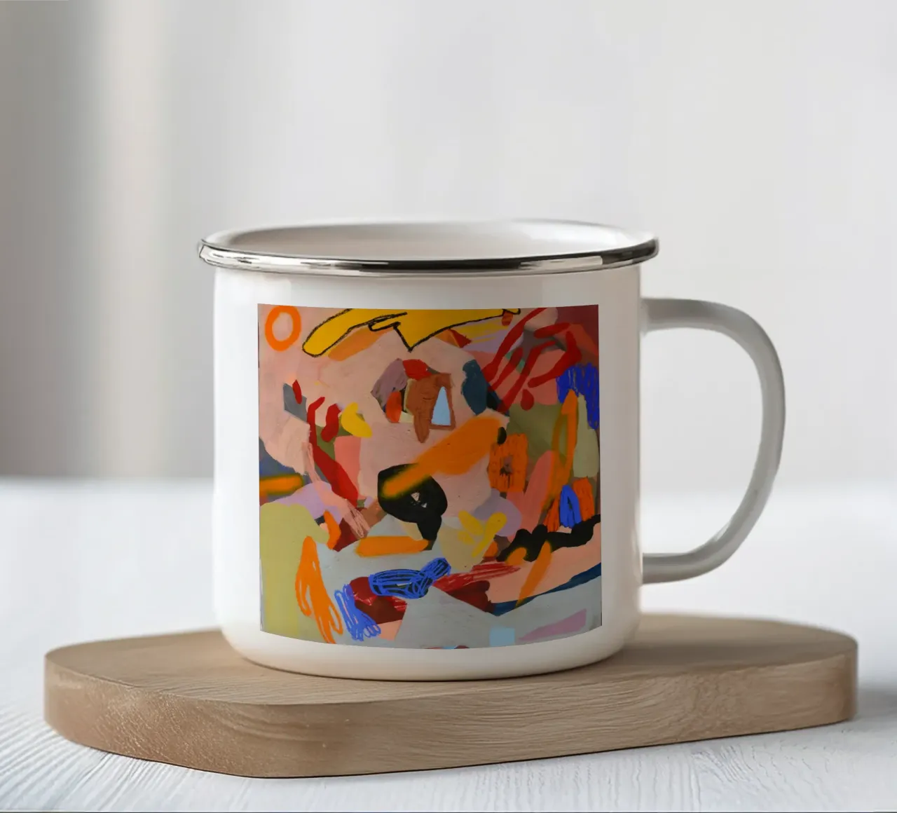 Iam isi masa tazza in smalto da Silvaya
