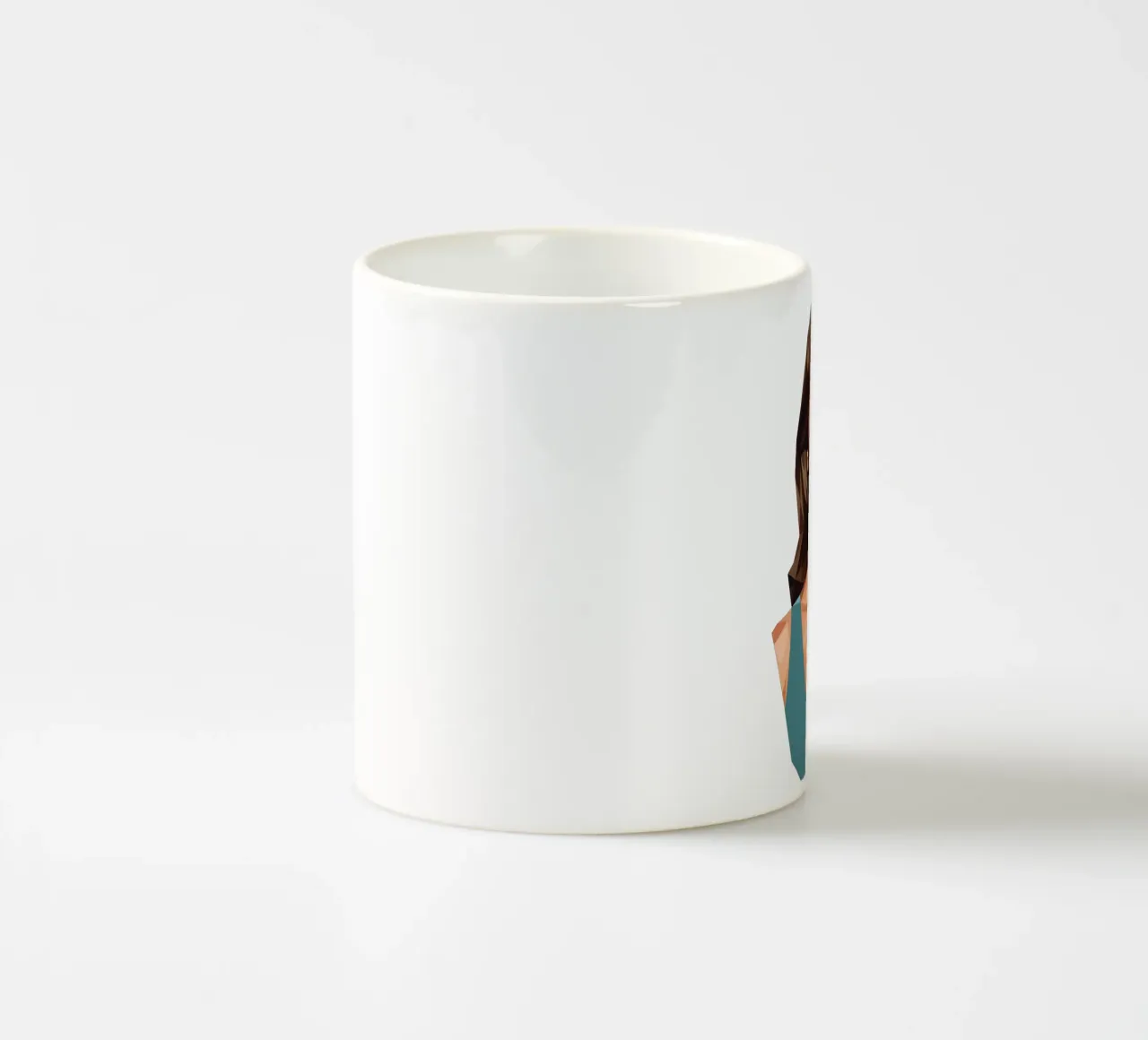 Sophia Loren Lowpoly tazza in ceramica da Low Profile