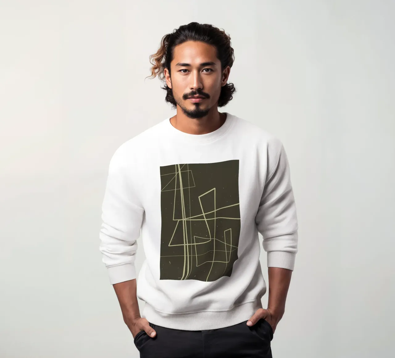 Angular Lines No 7 sweat de treechild