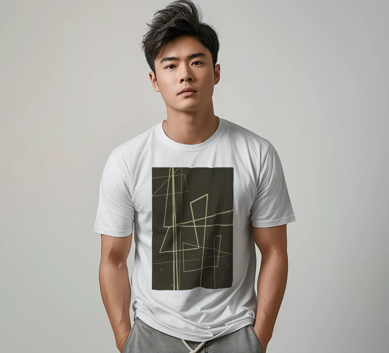 Angular Lines No 7 t-shirt da treechild