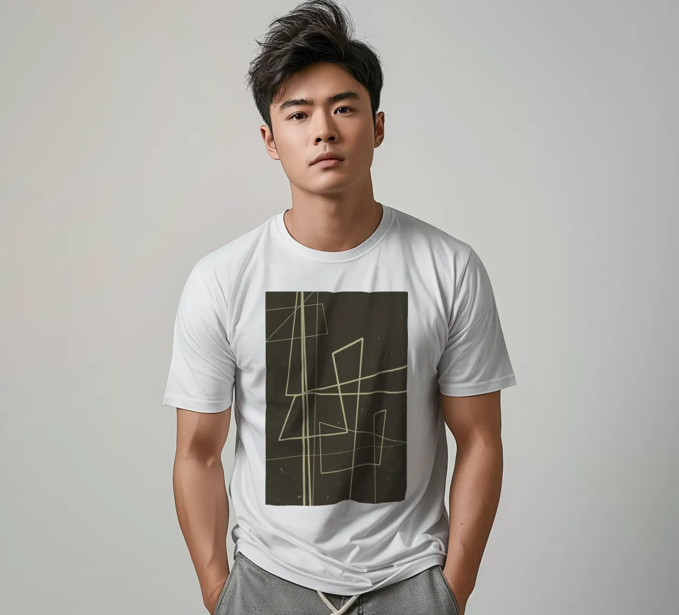 Angular Lines No 7 t-shirt by treechild