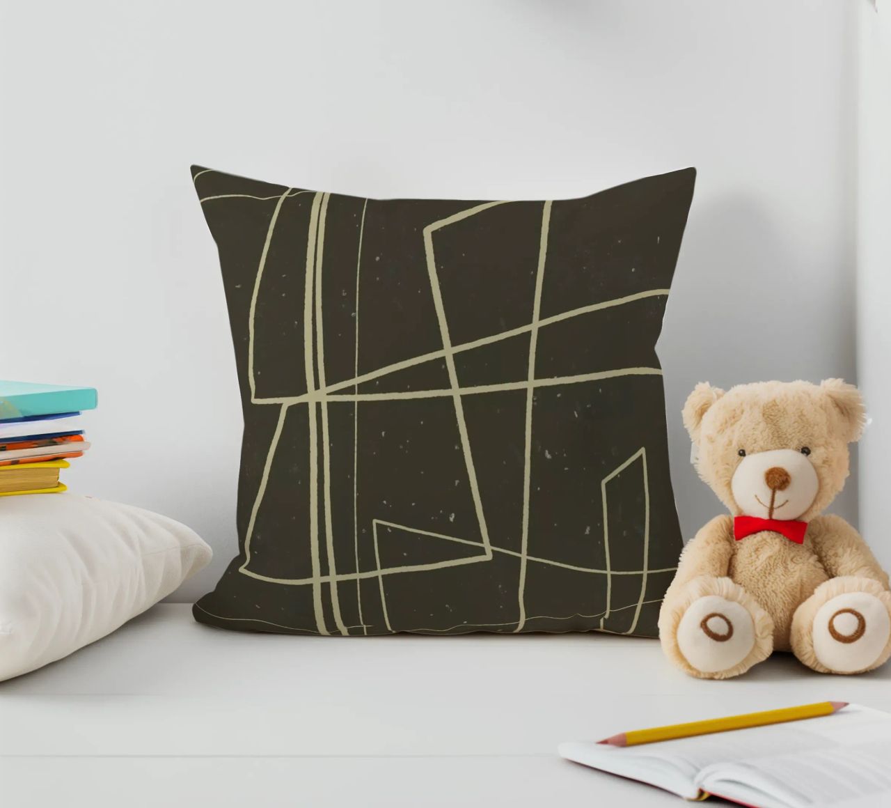 Angular Lines No 7 cuscino da treechild